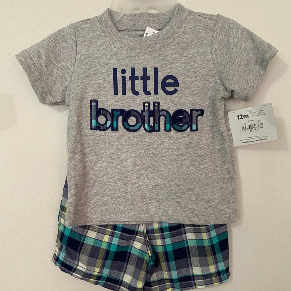 NWT Little Brother Outfit